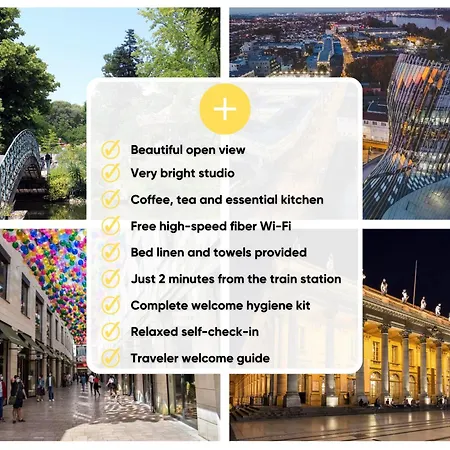 B Gare Saint-jean Lägenhet